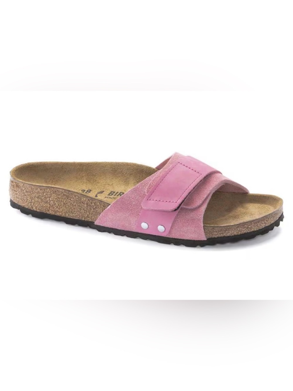 Birkenstock Oita sandals in Candy Pink suede - Picture 2 of 4